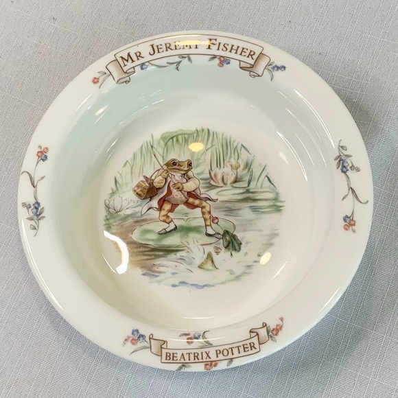 Beatrix Potter Jeremy Fisher bowl Royal Albert‎ - Picture 1 of 8